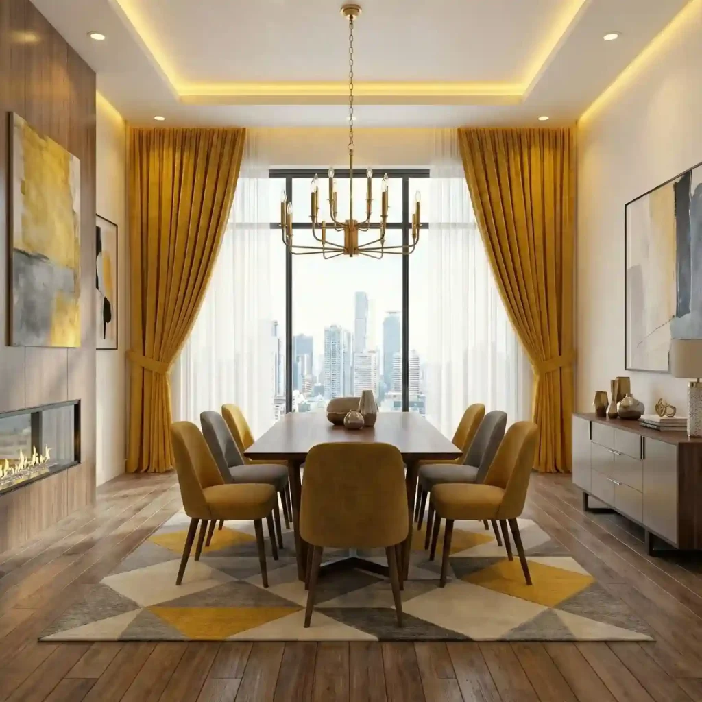 Best American style curtains store in Dubai