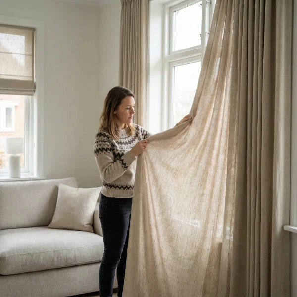 Fress Fabric Check Online curtains in Dubai