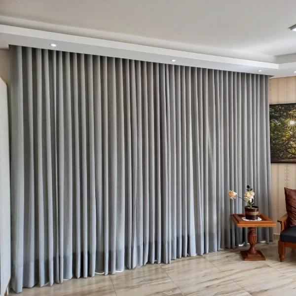 Premium wave curtains in Dubai