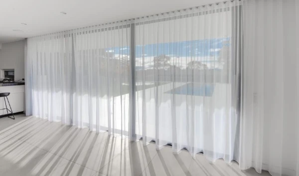 Unique White sheer curtains in Dubai