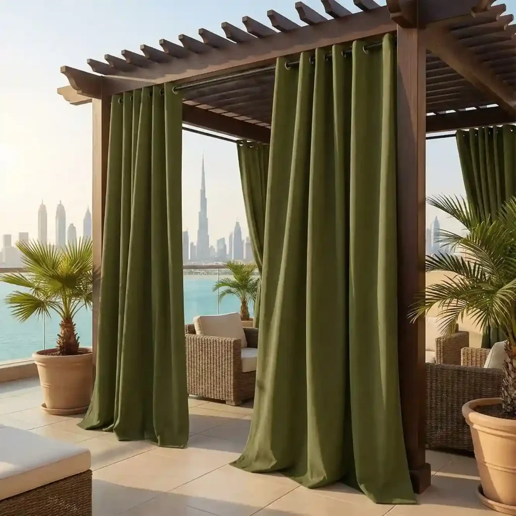Elite Outdoor Curtains in Dubai