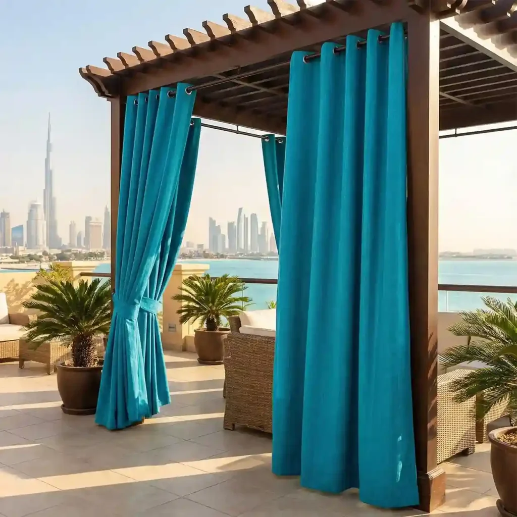 Best Balcony Outdoor Curtains in Dubai