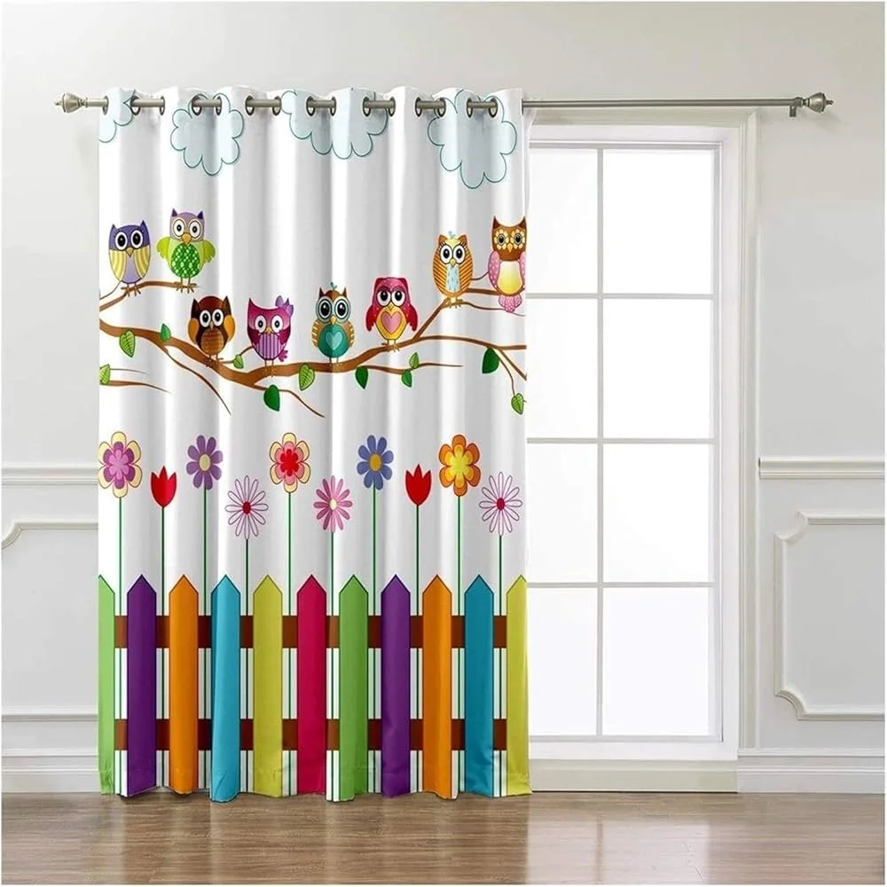 Colourful Kids Curtains in Dubai