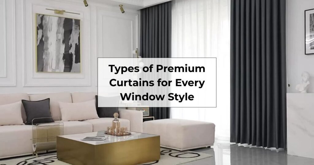 Types of Premium Curtains for every window style