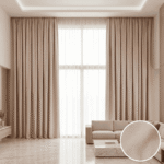 Beige Blackout Curtains