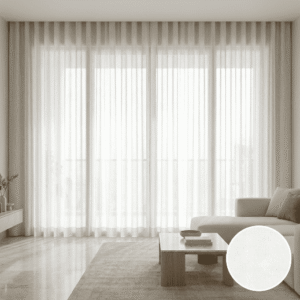 Beige Sheer Curtains