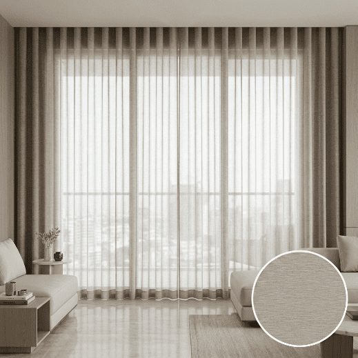 Light Grey Sheer Curtains