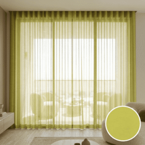 Lime Green Sheer Curtains