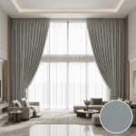 Mist Gray Blackout Curtains