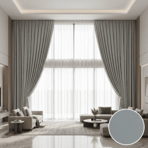 Mist Gray Blackout Curtains