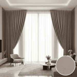 Slate Grey Blackout Curtains