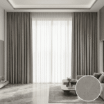 Stone Gray Blackout Curtains