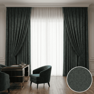 Black American Style Curtains