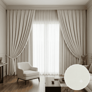 Ivory American Style Curtains