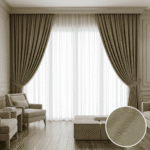 Olive American Style Curtains